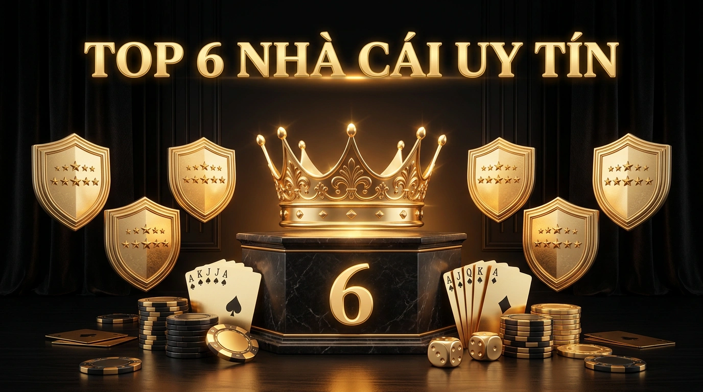 Top 6 nhà cái uy tín nhất Việt Nam 2026 – bảng xếp hạng casino online uy tín, thưởng lớn, rút tiền nhanh
